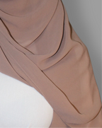 Chiffon Hijab Rosy Brown