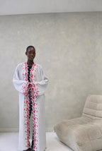 The Zahra Abaya Butter Yellow