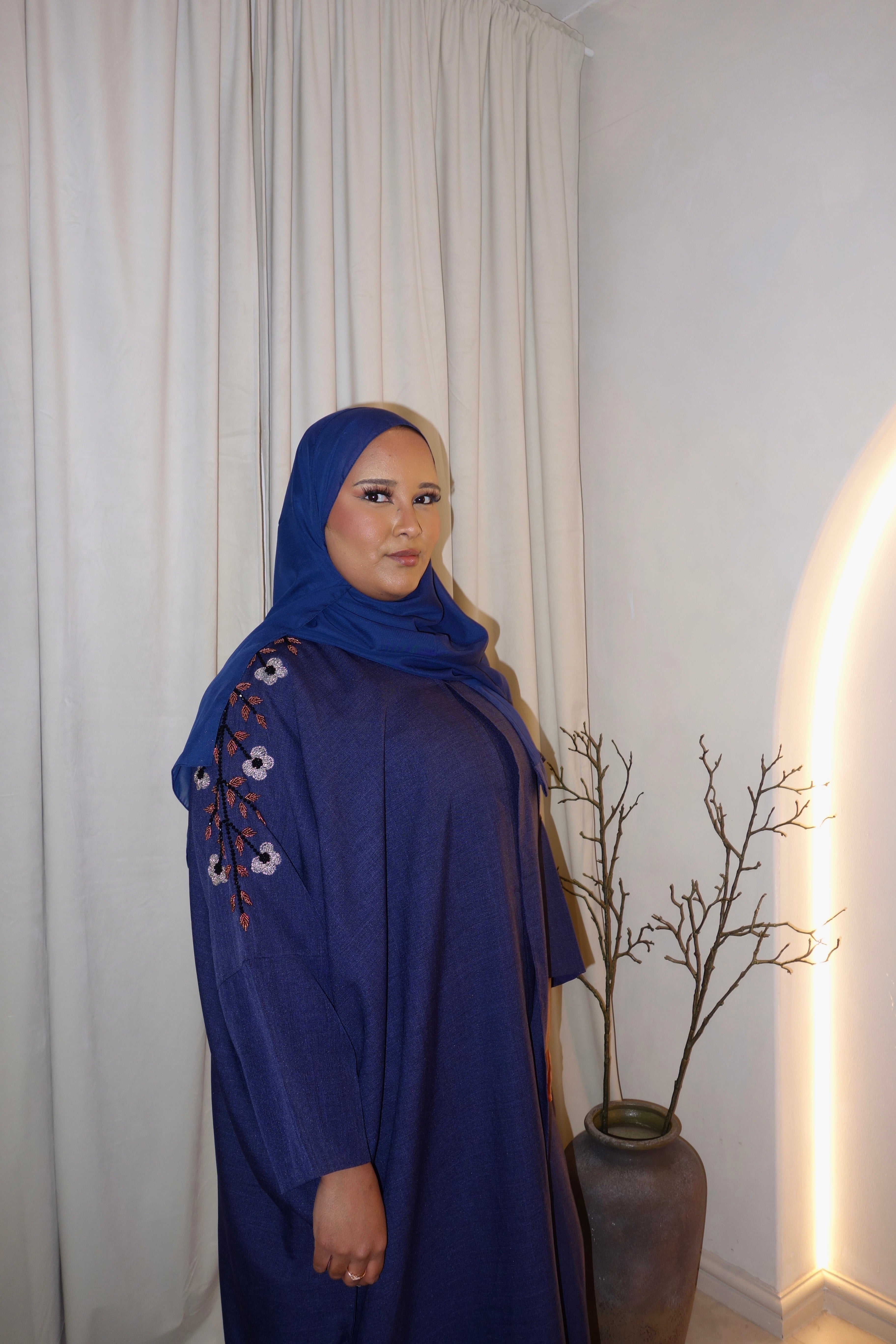 Farasha Abaya Dark Navy