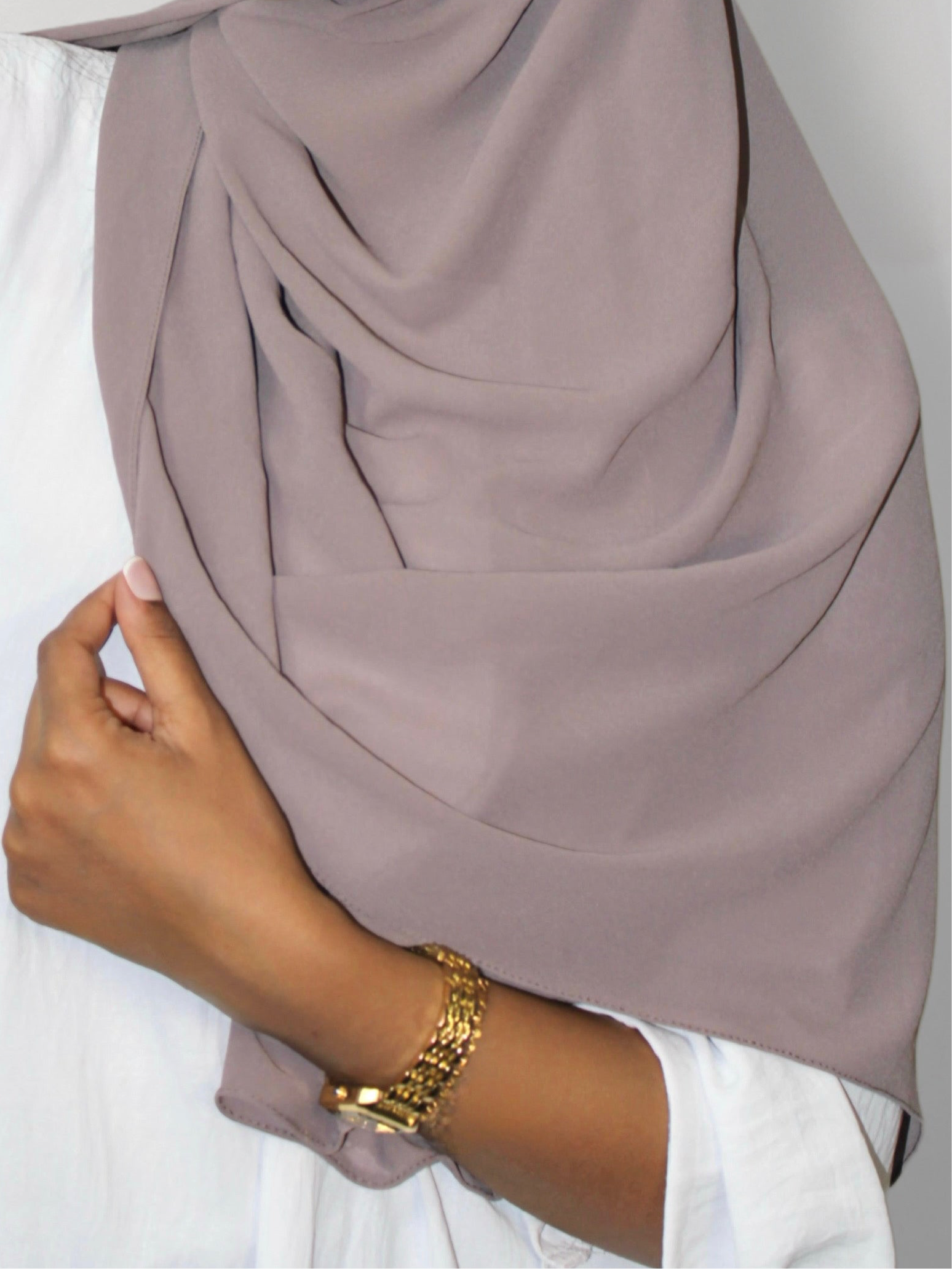 Chiffon Hijab Taupe