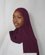Luna Hijab Mulberry