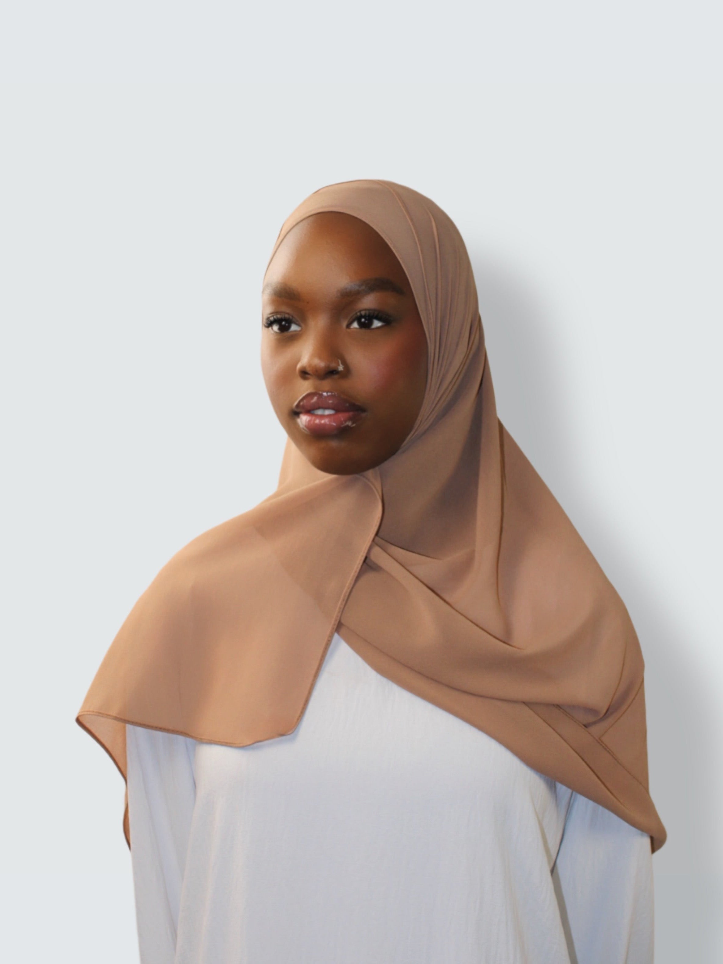 Chiffon Hijab Caramel