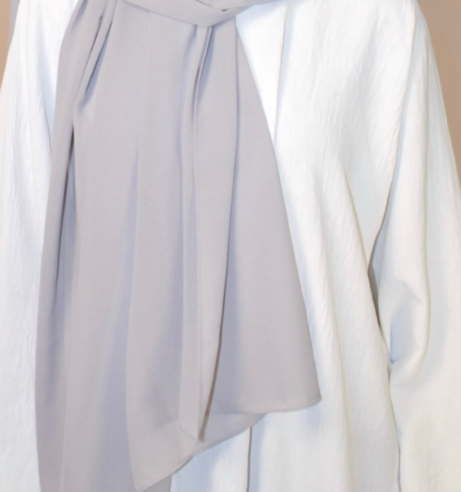 Chiffon Hijab Dove Grey