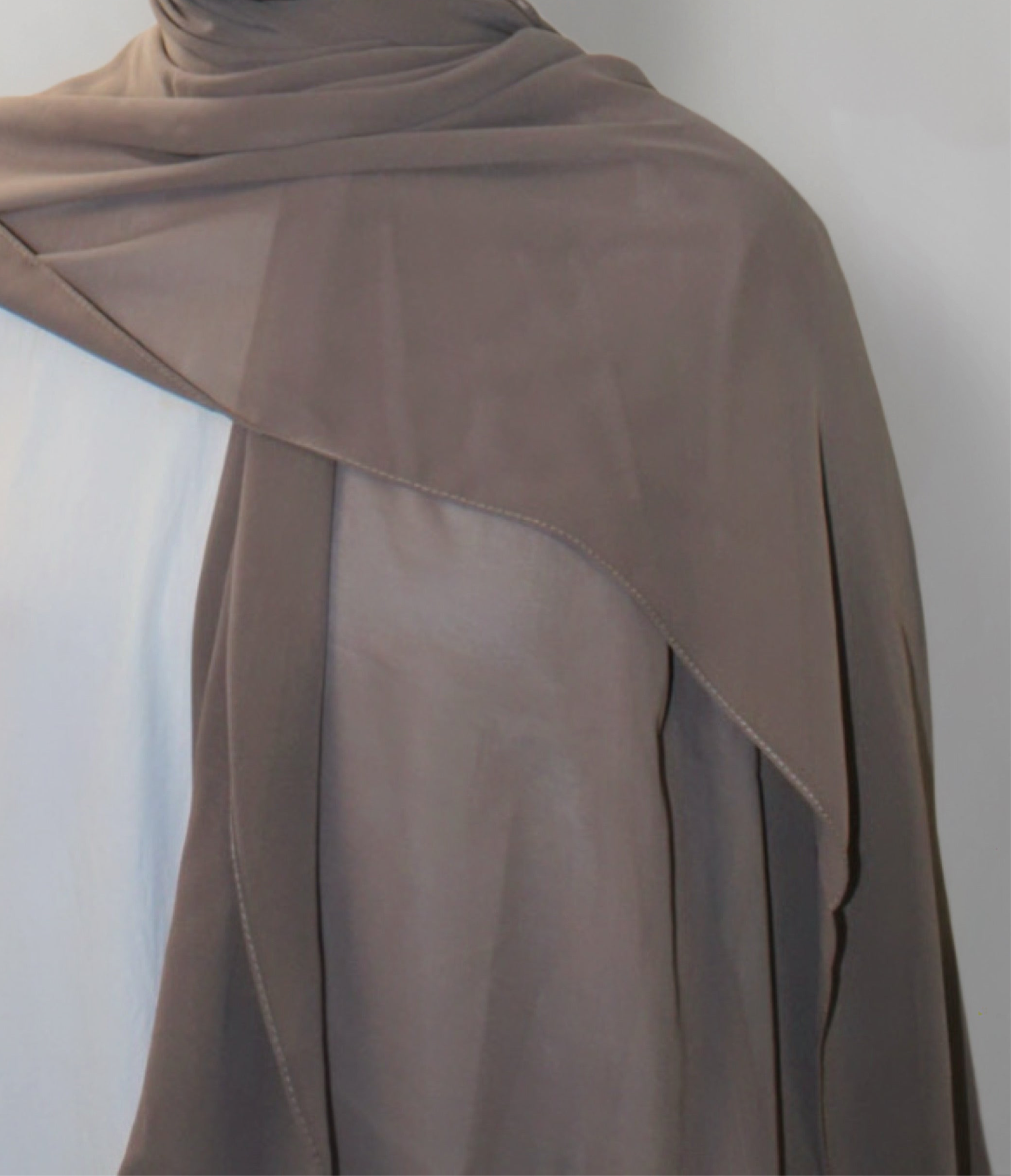 Chiffon Hijab Dark Mocha