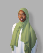 Diamond Chiffon Olive