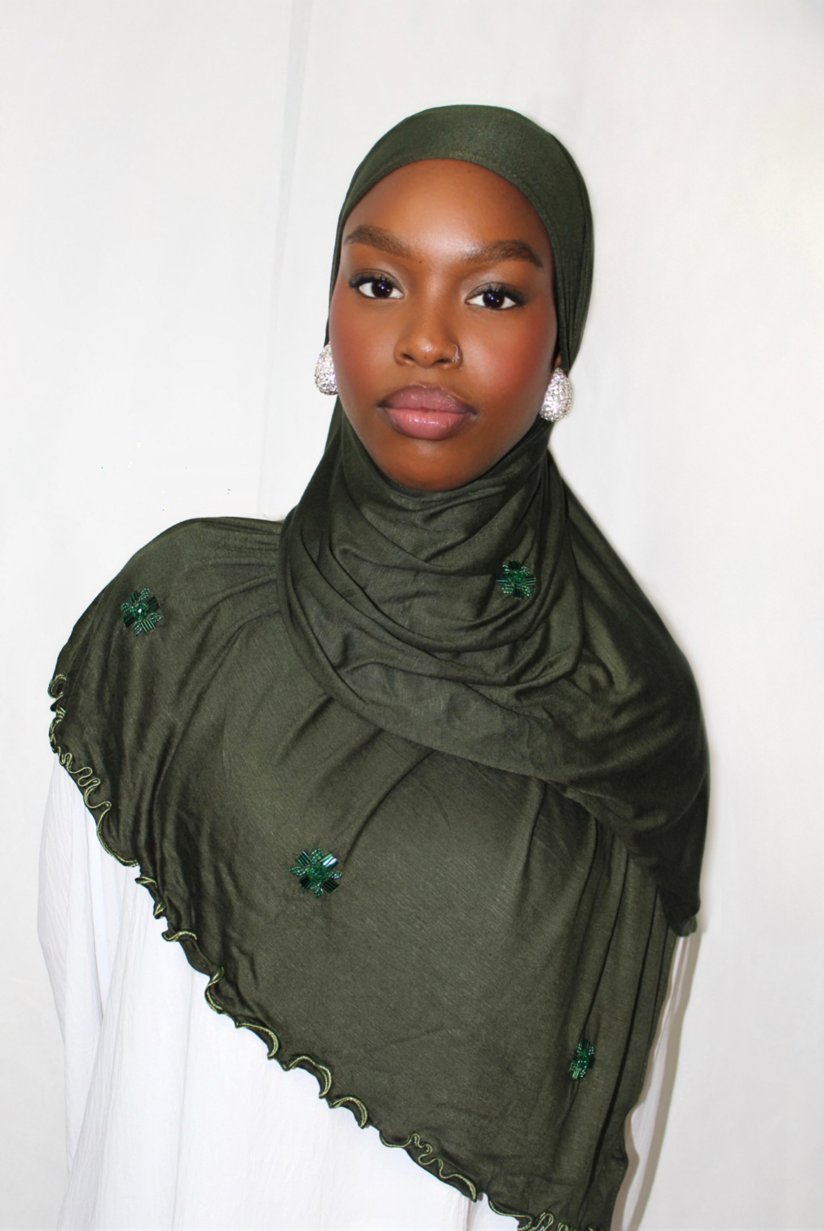 Perle Hijab Khaki