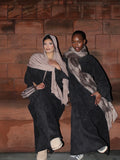 Cord Abaya Black