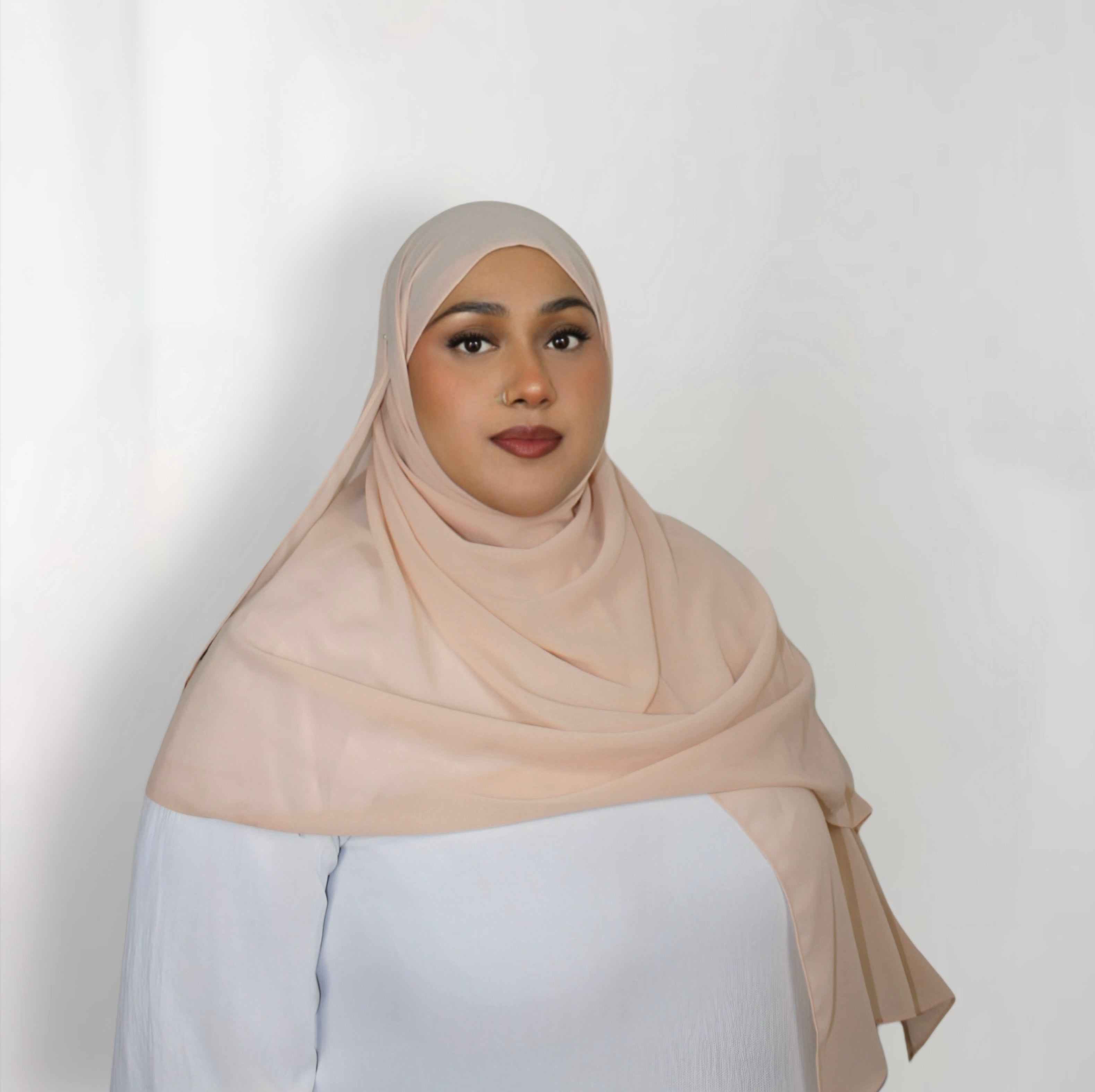 Chiffon Hijab Nude