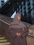 Maya Abaya Dark Brown