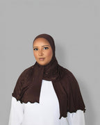 The Classy Hijab Brown