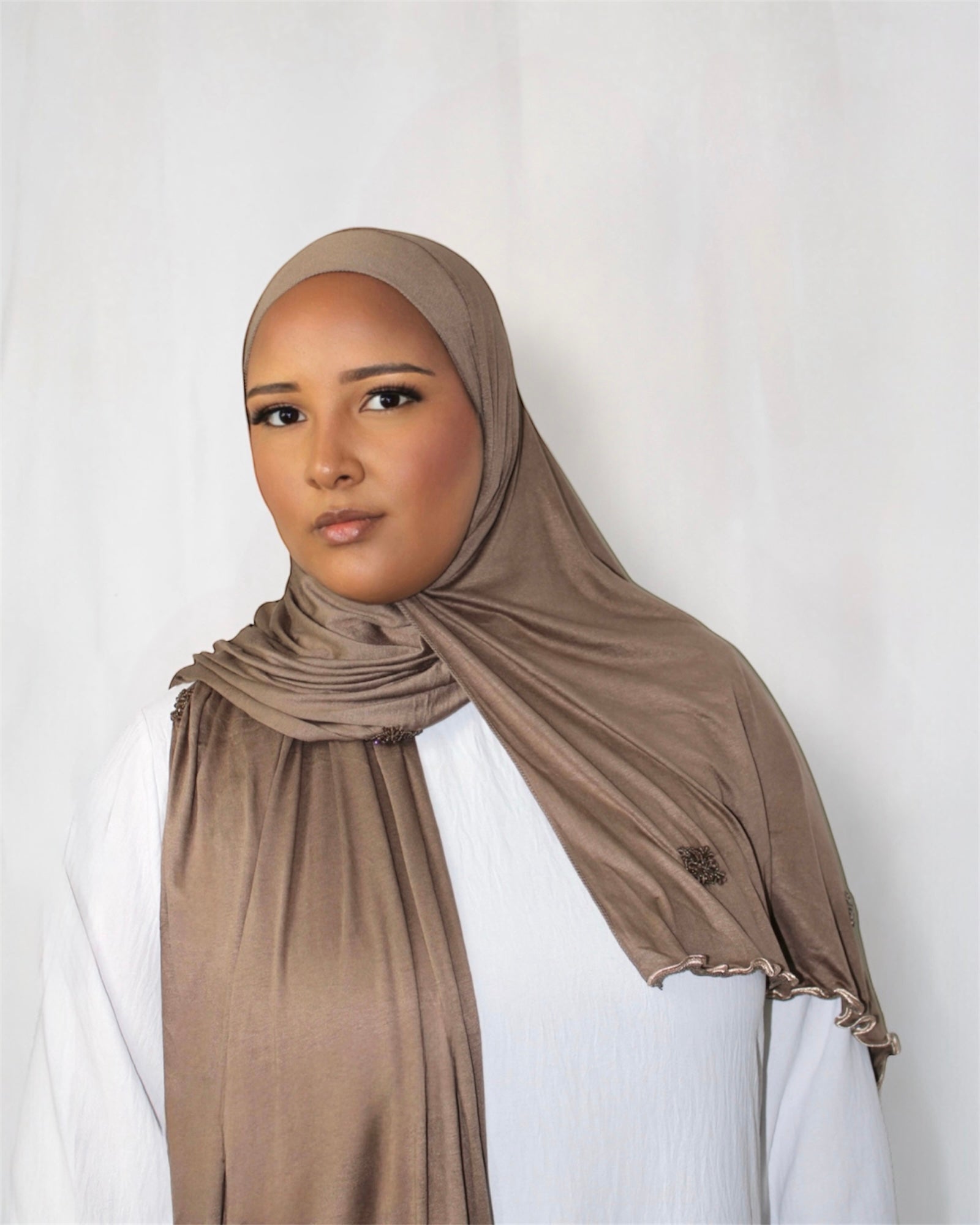 Perle Hijab Mocha