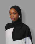 Diamond Chiffon Black