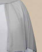 Chiffon Hijab Steel Grey