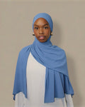 Diamond Chiffon Blue