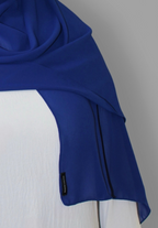 Chiffon Hijab Royal Blue