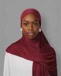The Classy Hijab Burgundy
