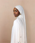 Perle Hijab White
