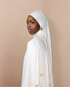 Perle Hijab White