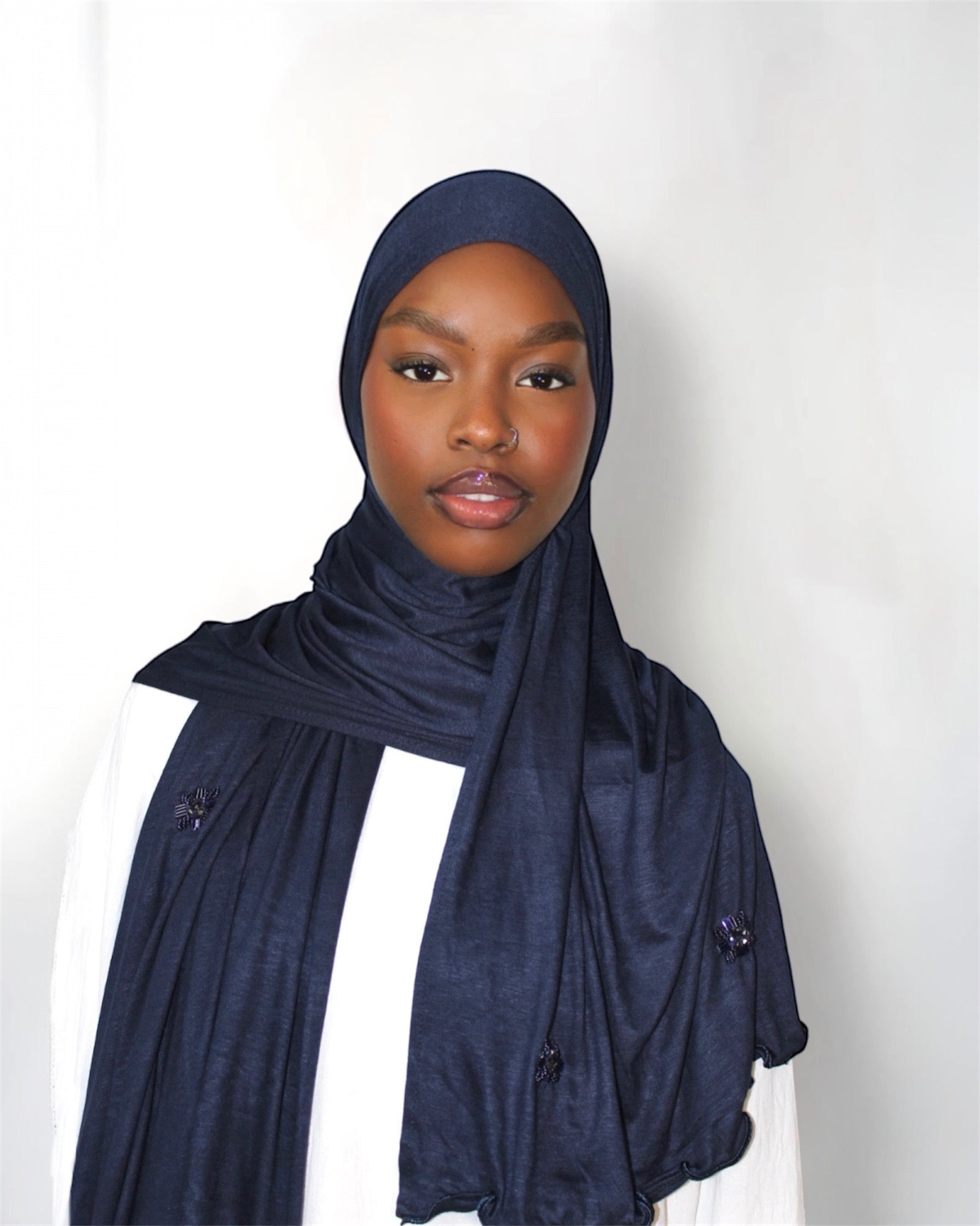 Perle Hijab Navy