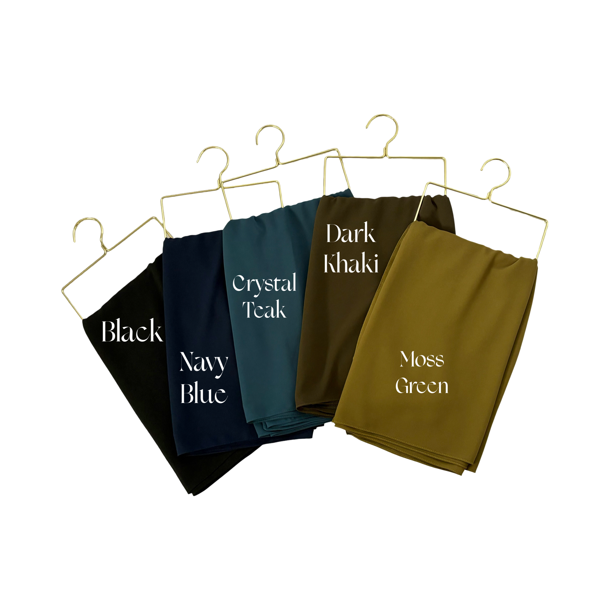 Chiffon Hijab Crystal Teal