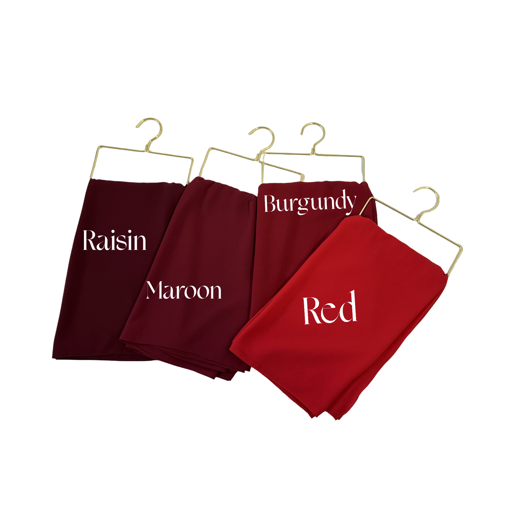 Chiffon Hijab Red