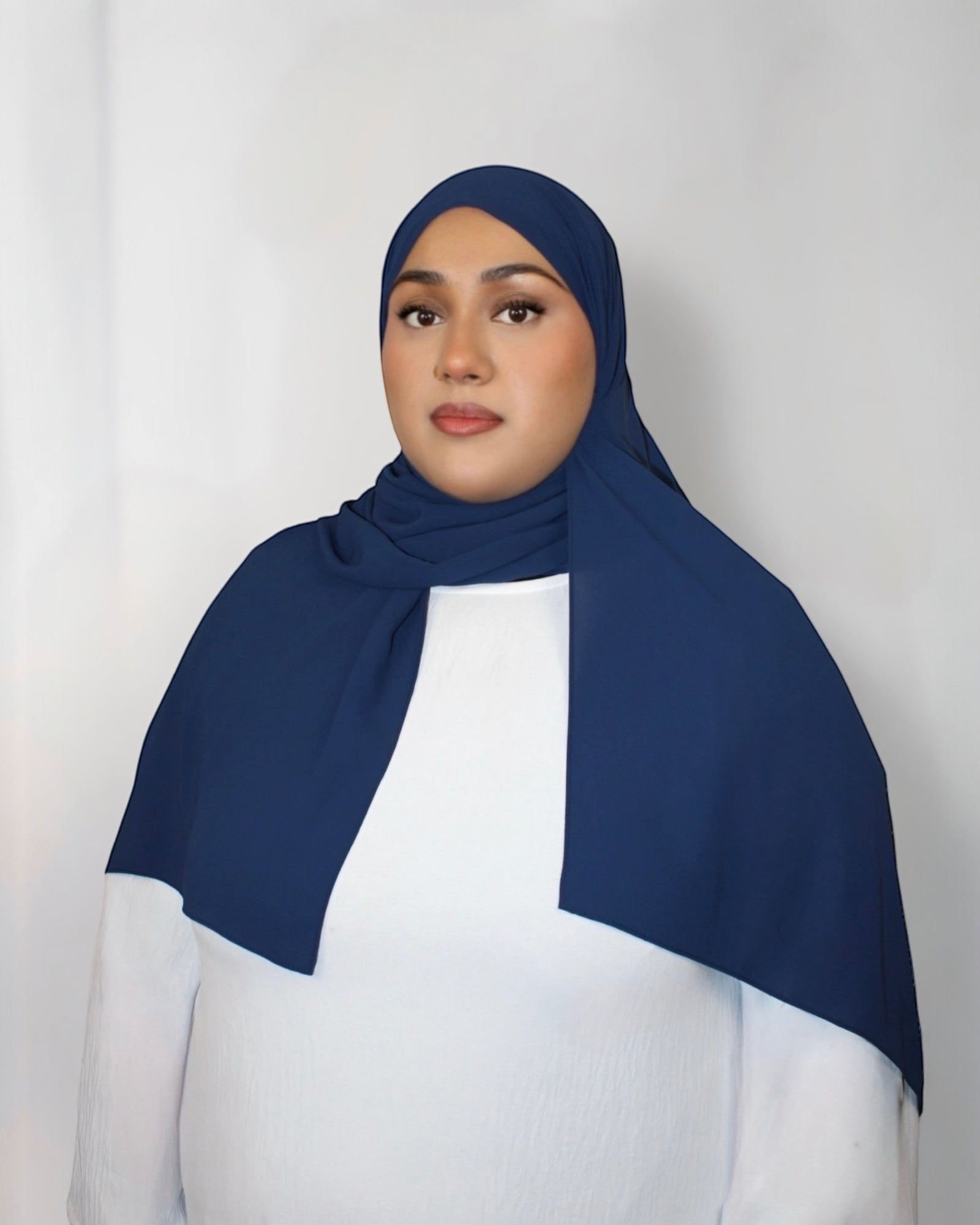 Diamond Chiffon Navy