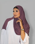 Diamond Chiffon Dark Mauve