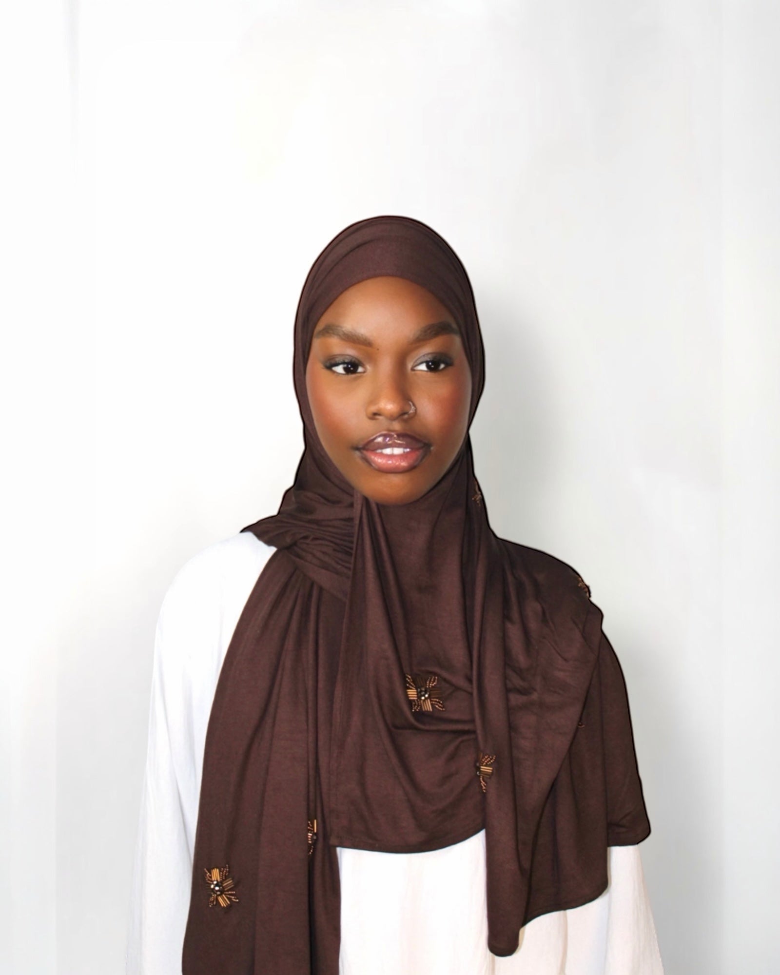 Kristal Hijab Brown