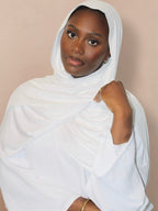 Bamboo Hijab White