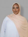 Bamboo Hijab Peach Nude