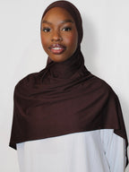 Bamboo Hijab Chocolate Brown