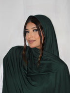 Bamboo Hijab Forest Green