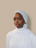 Chiffon Hijab White