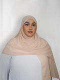 Chiffon Hijab Nude