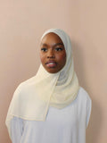 Chiffon Hijab Light Beige