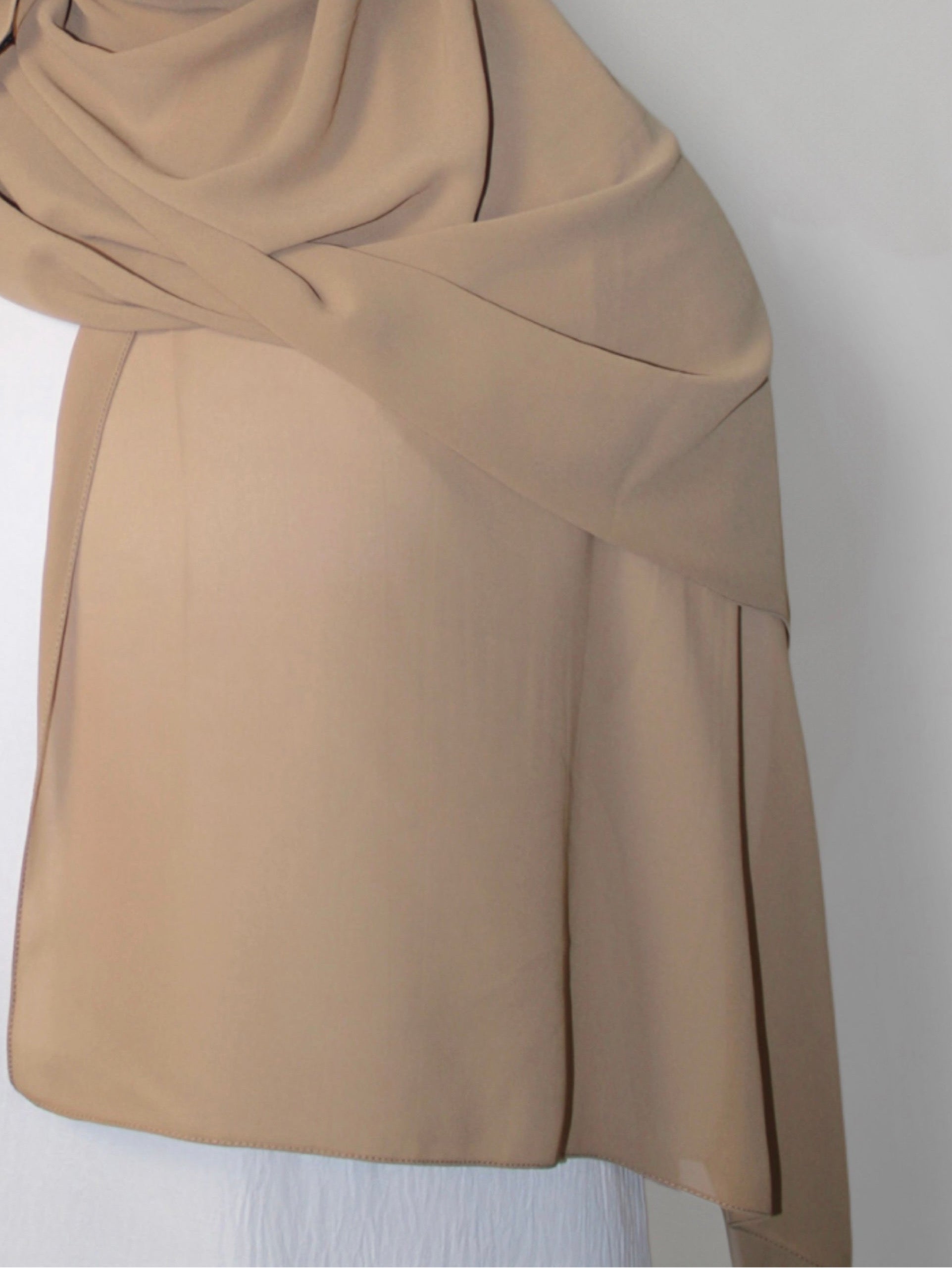 Chiffon Hijab Camel