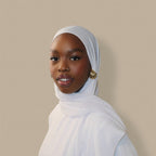 Chiffon Hijab White