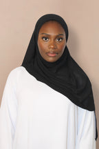 Chiffon Hijab Black