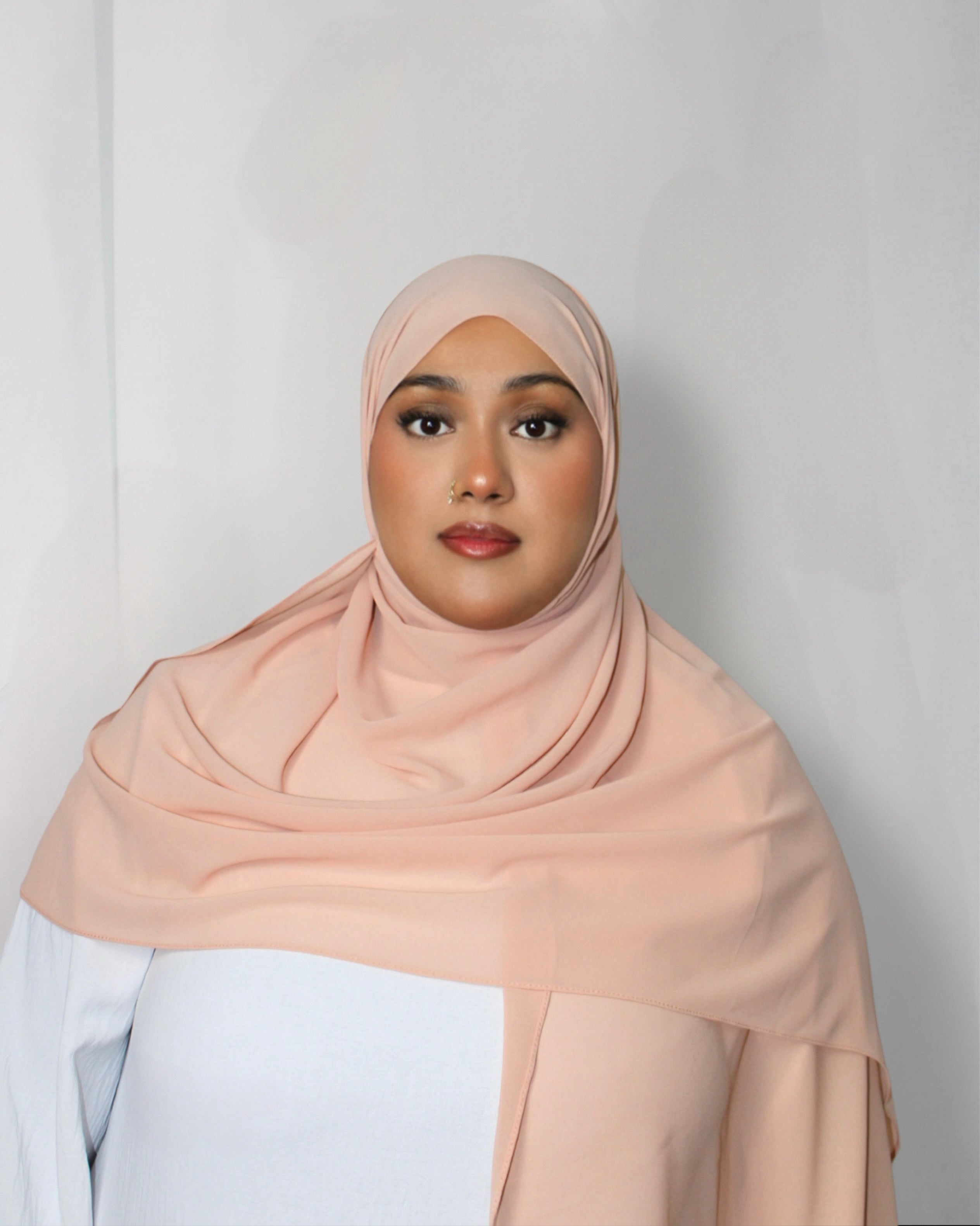 Chiffon Hijab Sand Nude