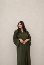 The Safia Abaya Army Green