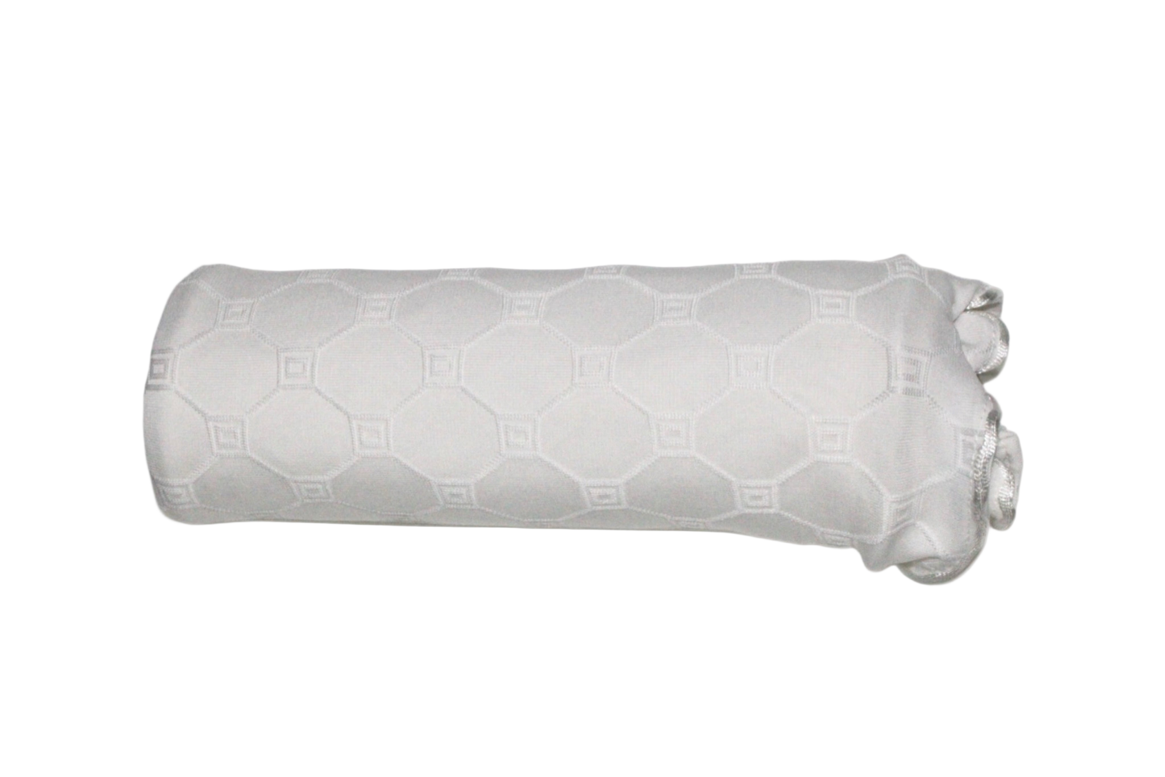 Monogram Hijab White