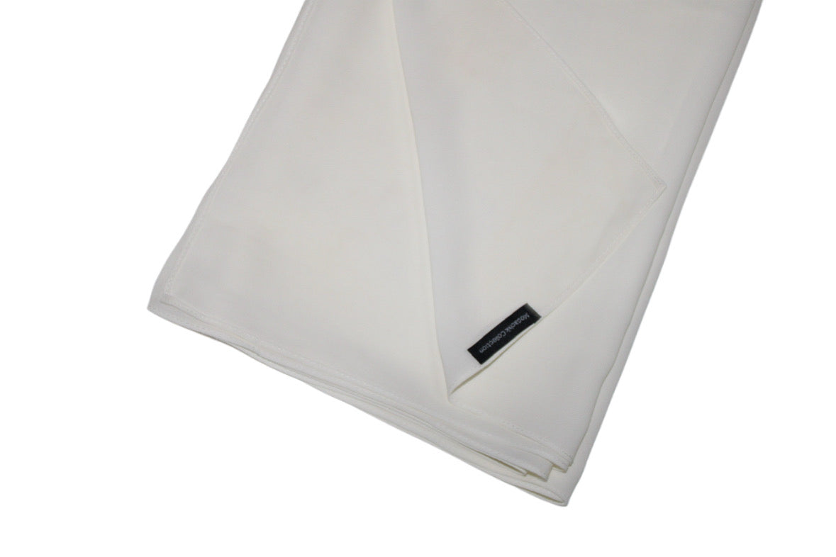 Diamond Chiffon Off White