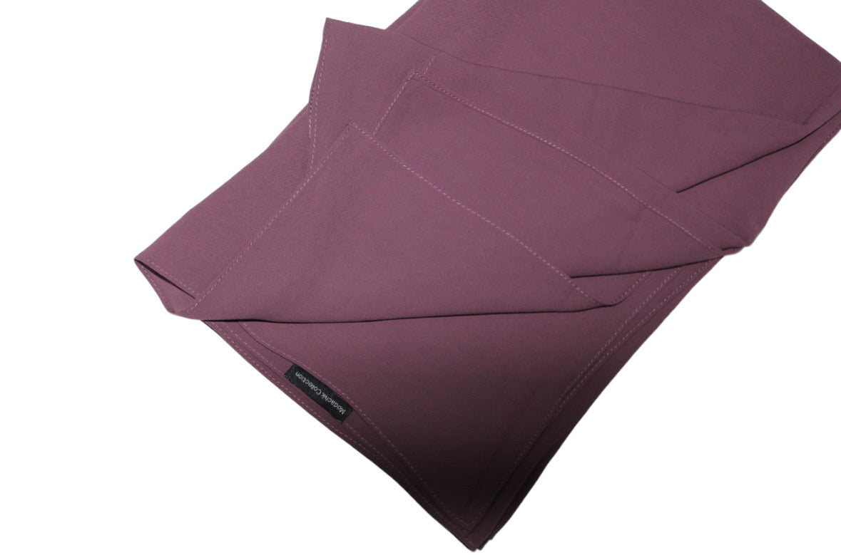 Diamond Chiffon Dark Mauve