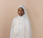 Perle Hijab White