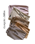 Georgette Chiffon Rosy
