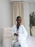 The Zahra Abaya Butter Yellow