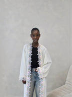 The Zahra Abaya Butter Yellow